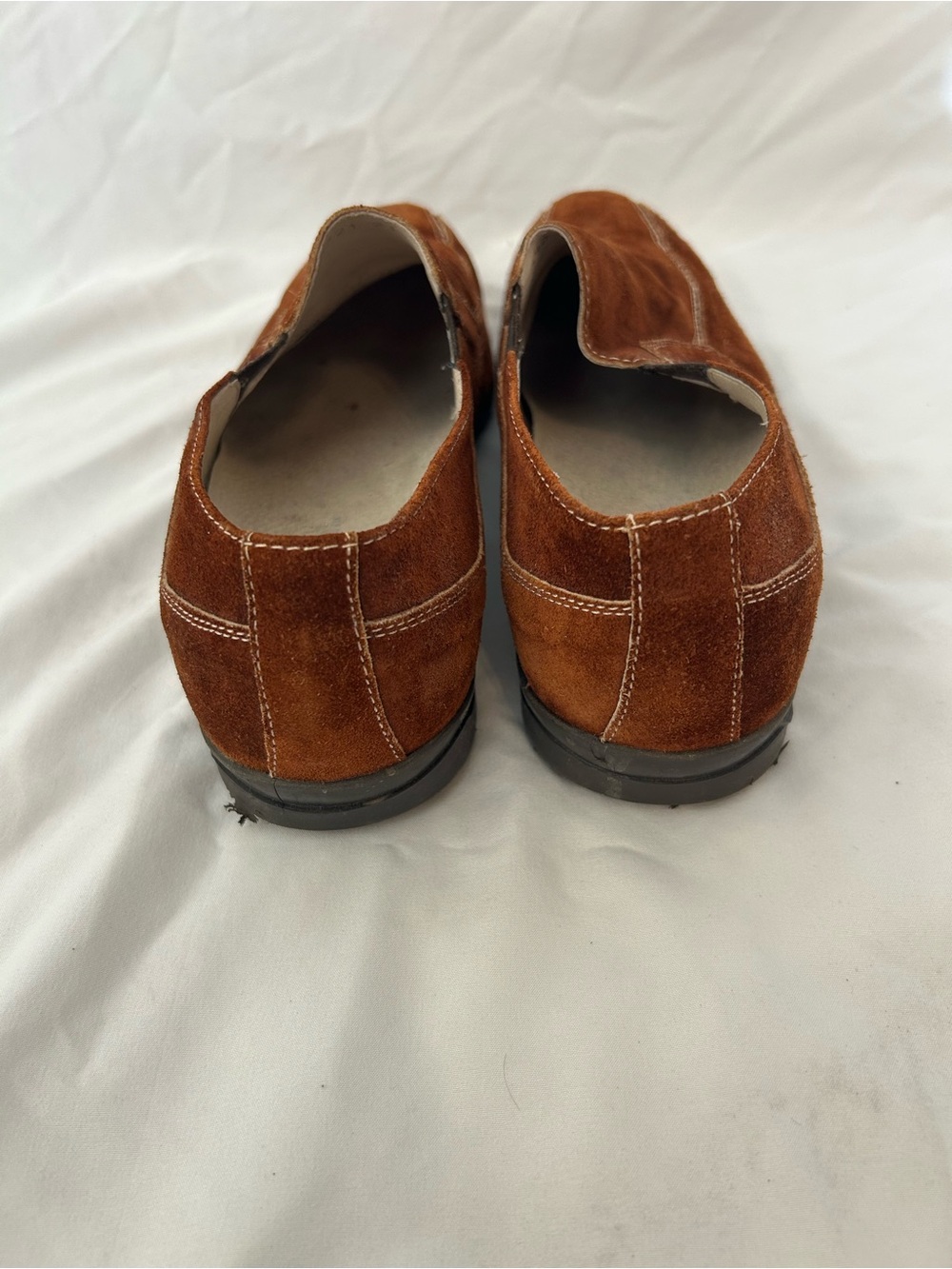Bacco Bucci Men’s Suede Vero Cuoio Slip On Loafers Sz 9.5 Brown - Picture 2 of 6